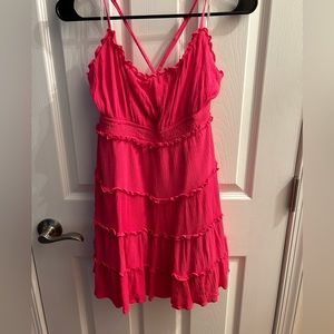 Hot Pink Lulu’s Mini Dress